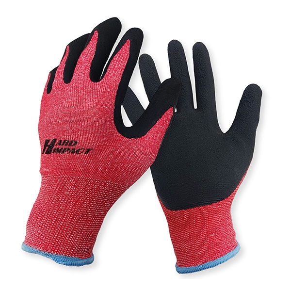 ジェイワークスプランニング 冷感ゴム背抜き手袋 LL レッド SJG-01 1組（ご注文単位12組）【直送品】