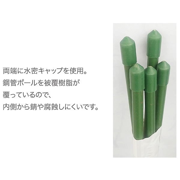 ジェイワークスプランニング トンネル支柱 5本組 8φ 1200mm TS-8-120 1束（ご注文単位10束）【直送品】
