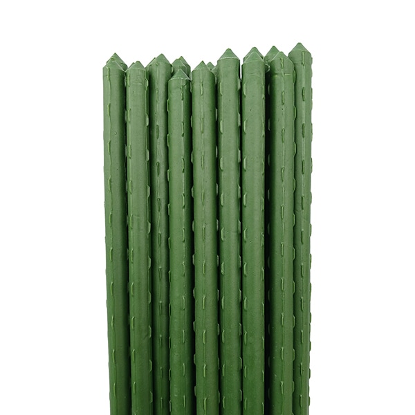 ジェイワークスプランニング 園芸支柱 内キャップ式 10本組 8φ 1200mm JSB-8-120 1束（ご注文単位5束）【直送品】