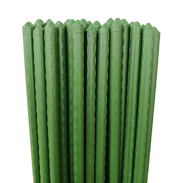 ジェイワークスプランニング 園芸支柱 内キャップ式 10本組 20φ 1200mm JSB-20-120 1束（ご注文単位5束）【直送品】