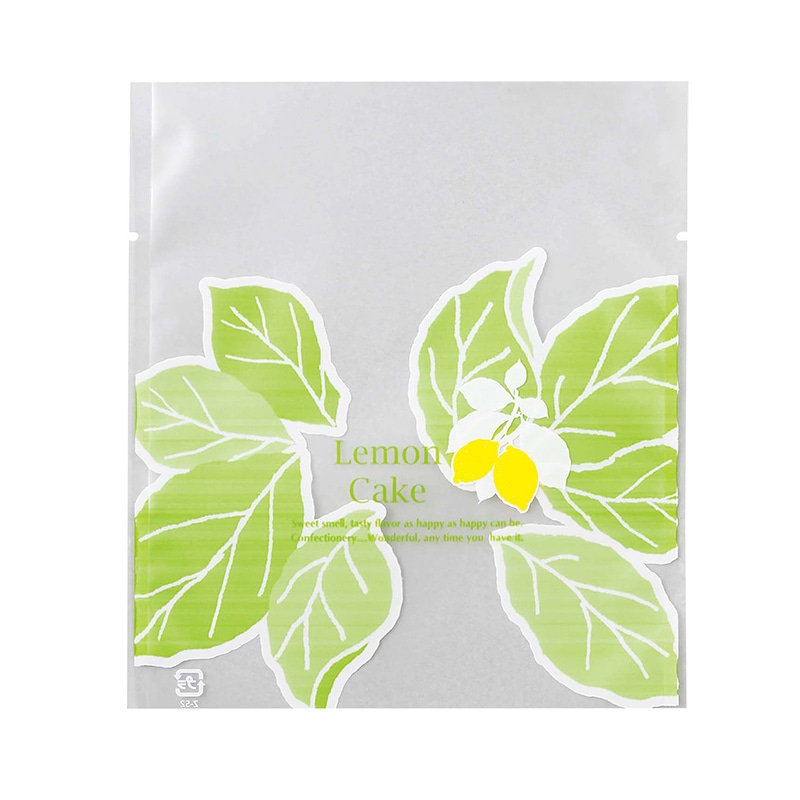 ガス袋 Z-52 180011 マットリーフ柄 500枚/袋(ご注文単位1袋)【直送品】