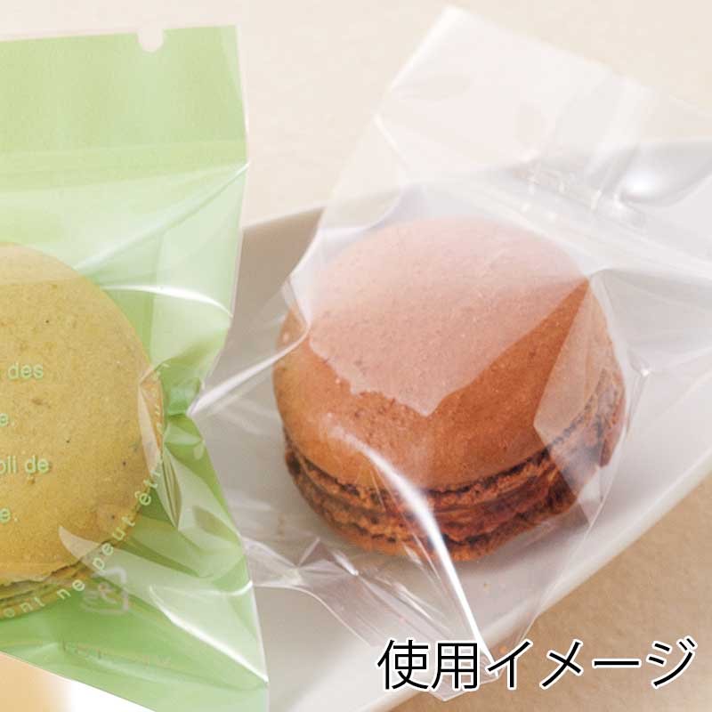 福重 平袋 VK-180 クッキー・マカロン用無地袋 合掌貼り 100枚/袋