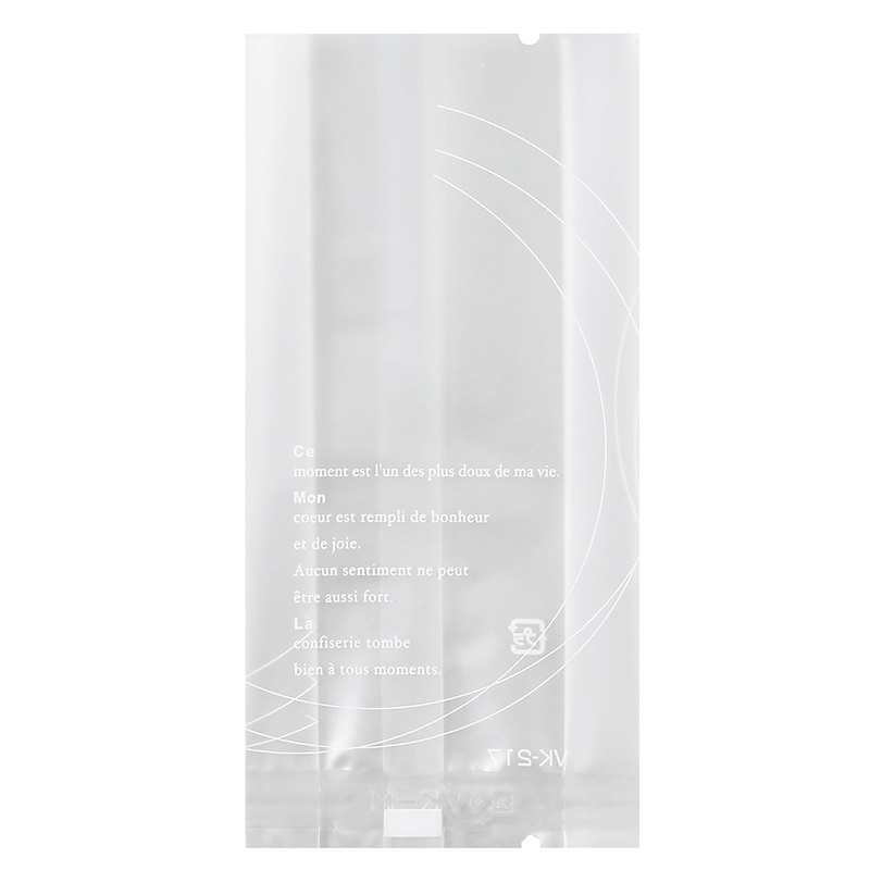 福重 ガゼット袋 VK-217 マット フランス語柄 100枚/袋