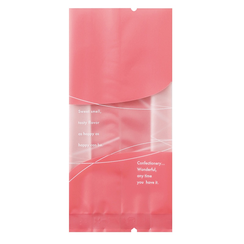福重 ガゼット袋 マットベタ VK-300-C チェリー 100枚/袋（ご注文単位35袋）【直送品】