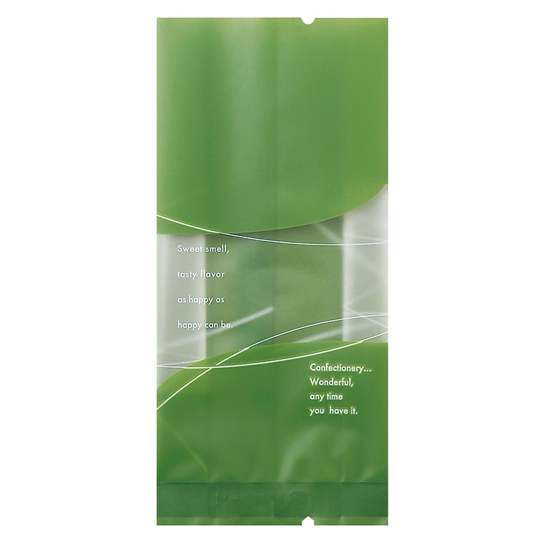 福重 ガゼット袋 マットベタ VK-300-O オリーブ 100枚/袋（ご注文単位35袋）【直送品】