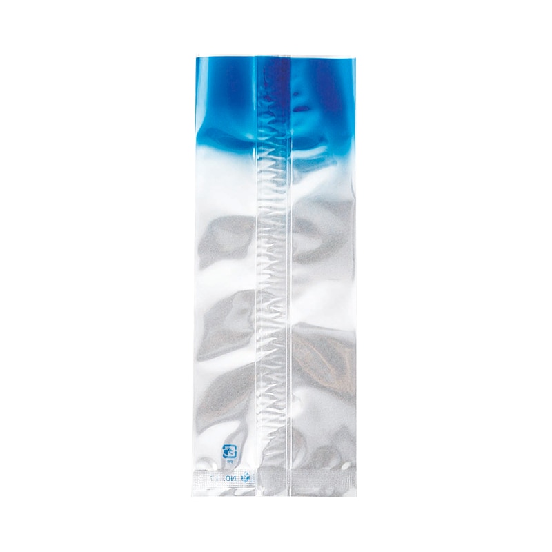 透明袋　無地ボカシ　G-17-2  430018　青 1000枚/袋（ご注文単位1袋）【直送品】
