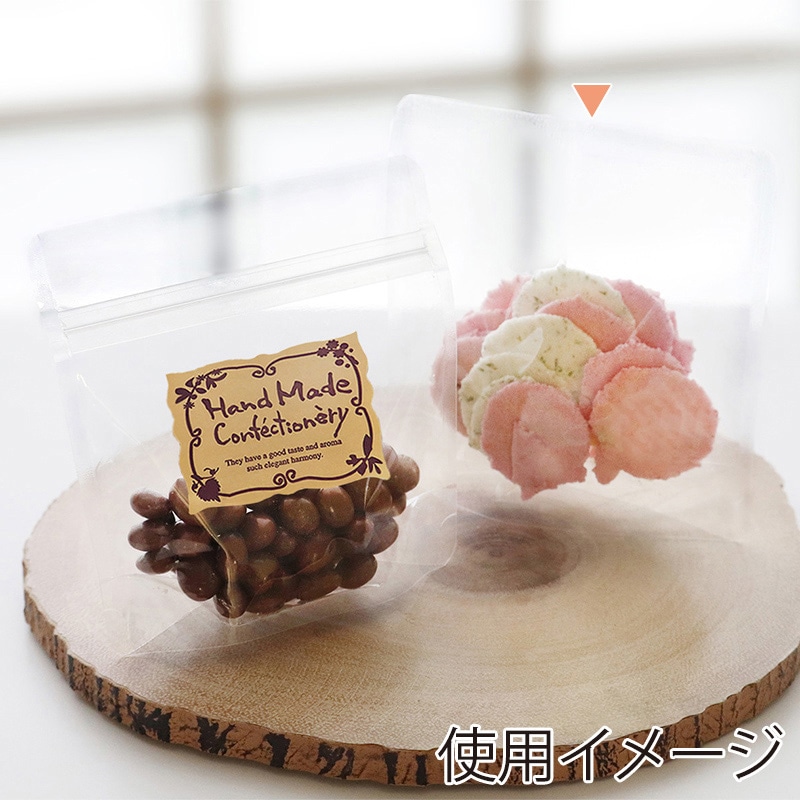 福重 スタンドパック 透明無地 GS-32 100枚/束(ご注文単位5束)【直送品】