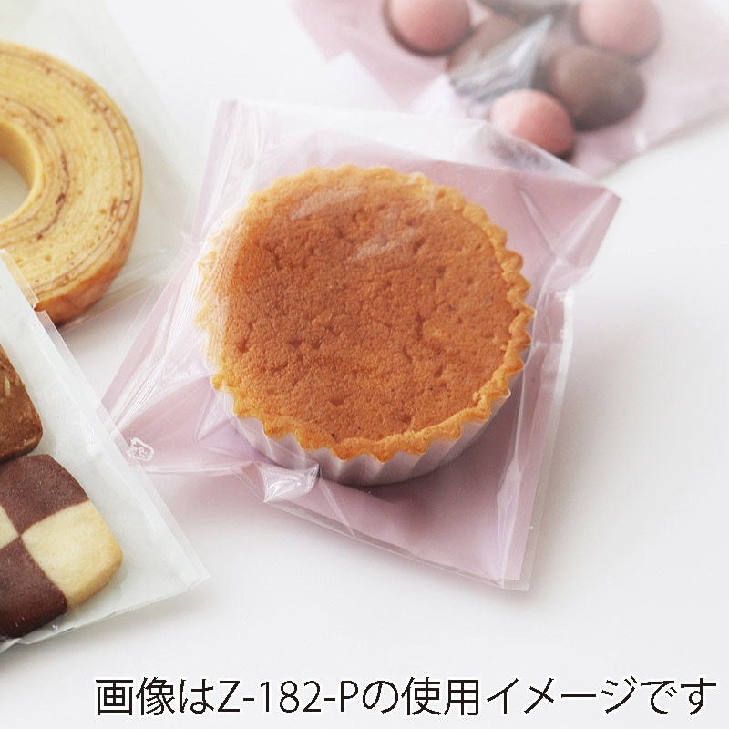 福重 ガスバリア袋　ワントーンパック　小 スモーキーピンク Z-183-P　586014　 1束（ご注文単位1束）【直送品】