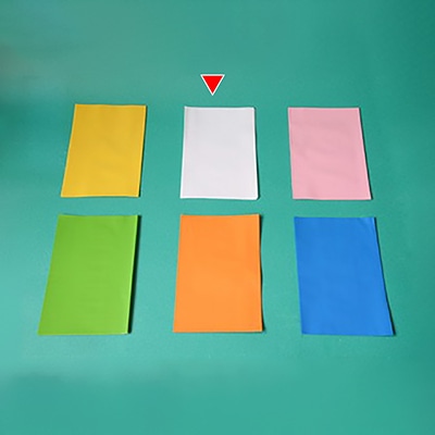 サンプラスチック オリジナルペットボトル作成フィルム ちぢ○くん  PT-3 白 1パック（ご注文単位1パック）【直送品】