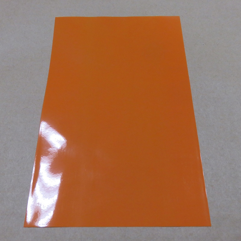 サンプラスチック オリジナルペットボトル作成フィルム ちぢ○くん  PT-3 橙 1パック（ご注文単位1パック）【直送品】