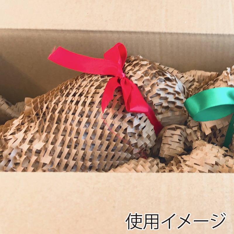 ユニファイン ハニカムクッションペーパー 幅30cm×40m巻 UF-HRK8B30 12巻/箱（ご注文単位1箱）【直送品】