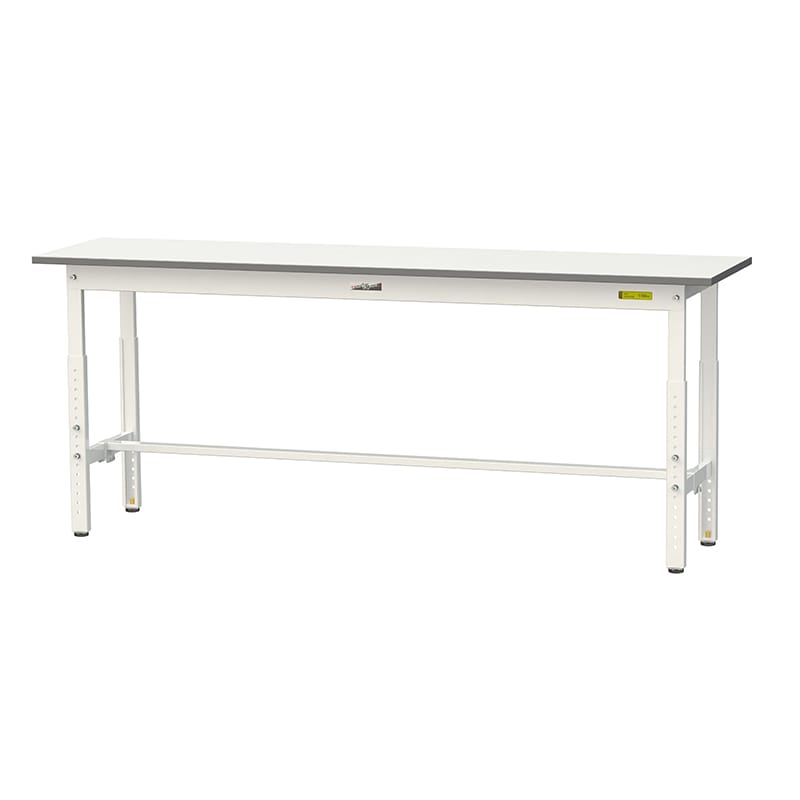 山金工業 ワークテーブル150　高さ調整タイプ H600～900mm　基本形 1800×450 1台（ご注文単位1台）【直送品】