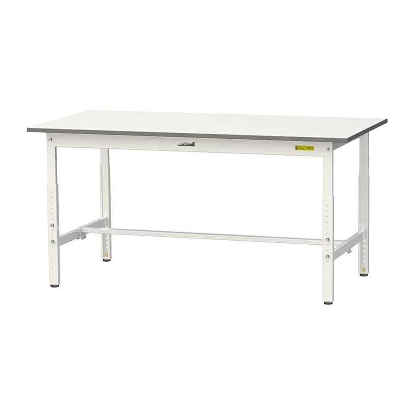 山金工業 ワークテーブル150　高さ調整タイプ H600～900mm　基本形 1500×750 1台（ご注文単位1台）【直送品】