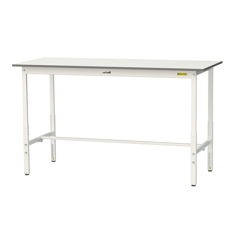 山金工業 ワークテーブル150　高さ調整タイプ H900～1200mm　基本形 1800×750 1台（ご注文単位1台）【直送品】