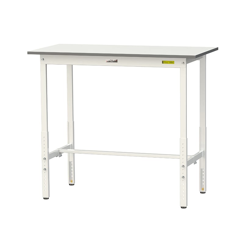 山金工業 ワークテーブル150　高さ調整タイプ H900～1200mm　基本形 1200×600 1台（ご注文単位1台）【直送品】