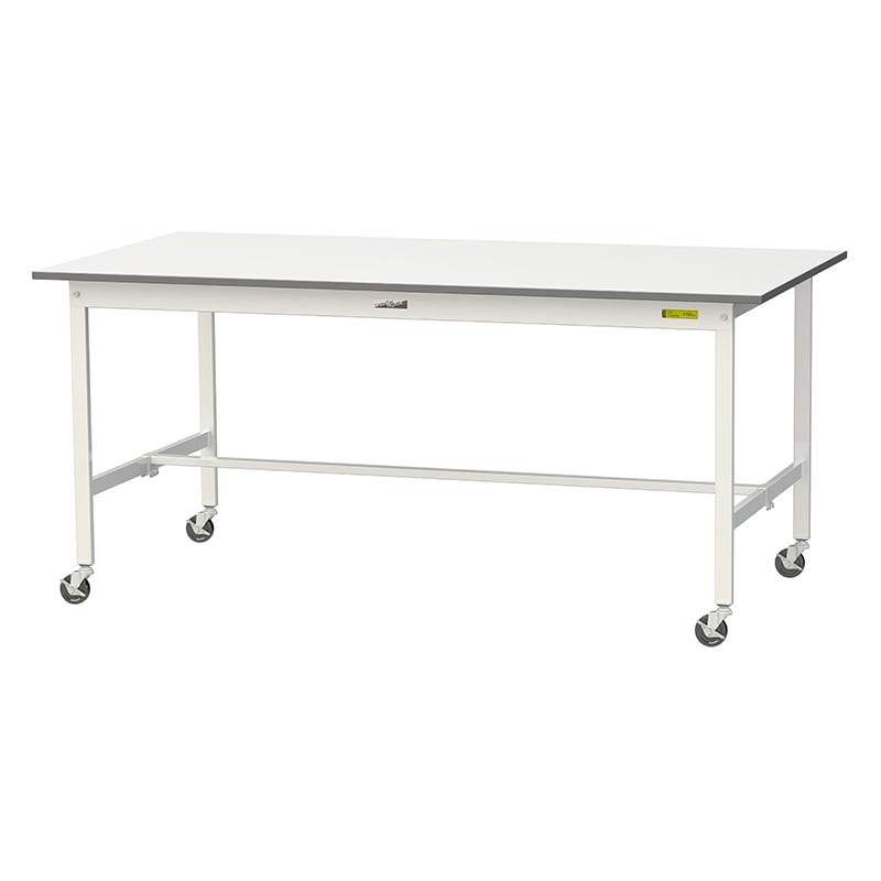 山金工業 ワークテーブル150　移動式　H825mm 基本形 1800×900×高825mm 1台（ご注文単位1台）【直送品】