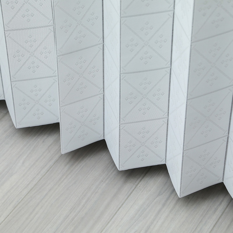 ユティック パタパタカーテン 95×200 バイアス柄 アイボリー UPK-01 1枚(ご注文単位1枚)【直送品】