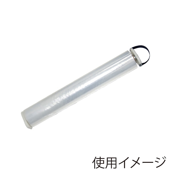 ストラシステム ストレッチフィルム コマキ専用シャフト付きホルダー 1本(ご注文単位1本)【直送品】