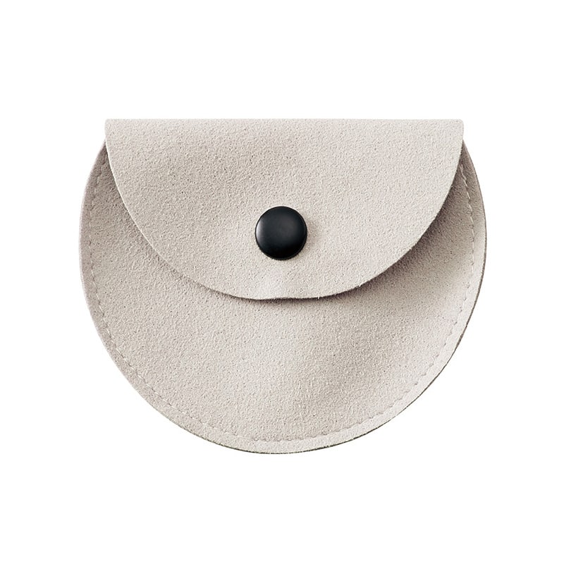 原口 ホックポーチ 人工スエード ベージュ 781 1個(ご注文単位20個)【直送品】