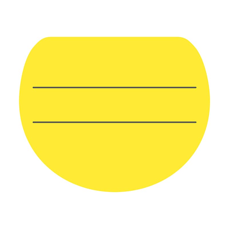 金鵄製作所 用法ラベル E-1 黄 100枚/袋（ご注文単位1袋）【直送品】