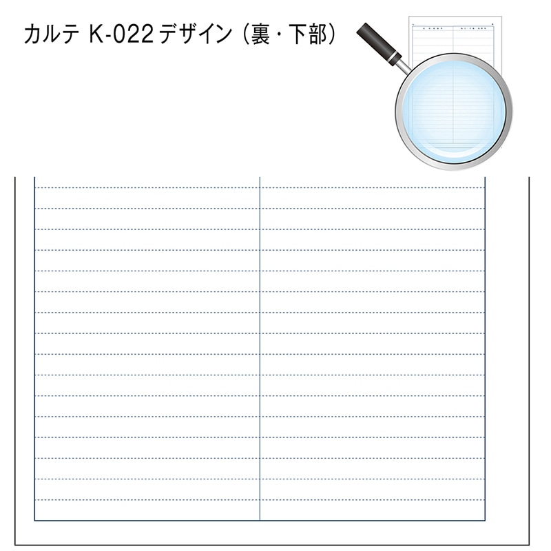 金鵄製作所 カルテ2号用紙 社保・国保兼用 会計なし 41011-304 1箱(ご注文単位1箱)【直送品】