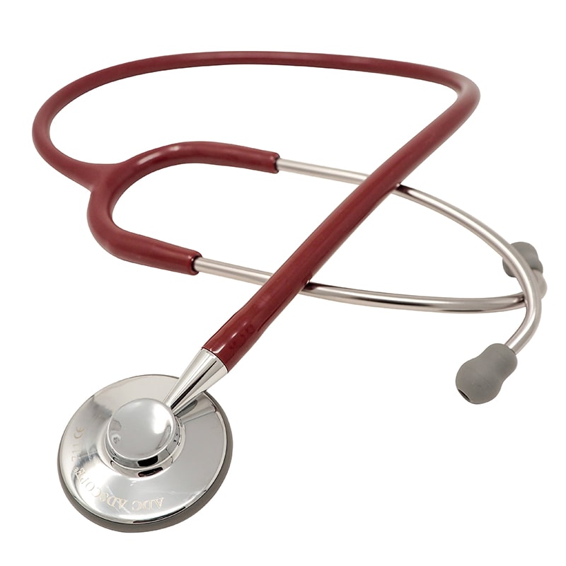 ADスコープ ステソスコープライト AD711 シングルヘッド バーガンディ 1個(ご注文単位1個)【直送品】