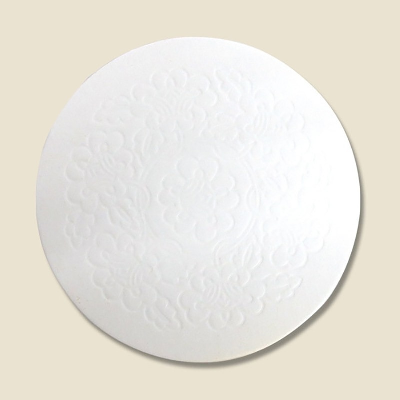 三善 紙製コースター 中華 90 丸 1mm厚 空押 中華柄 100枚/袋(ご注文単位20袋)【直送品】