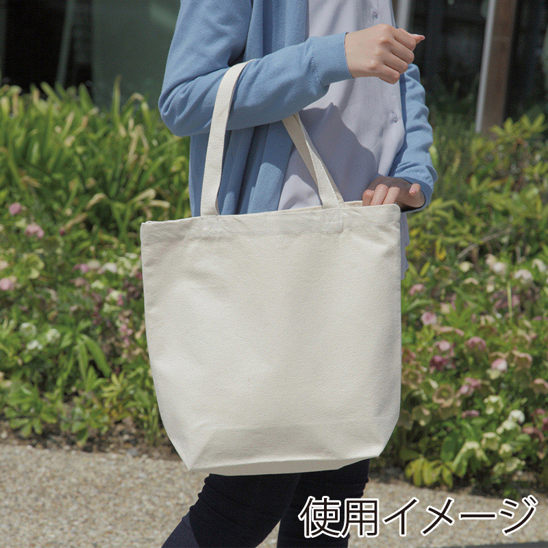 遠東商会 帆布エコバッグ 555 1袋(ご注文単位200袋)【直送品】