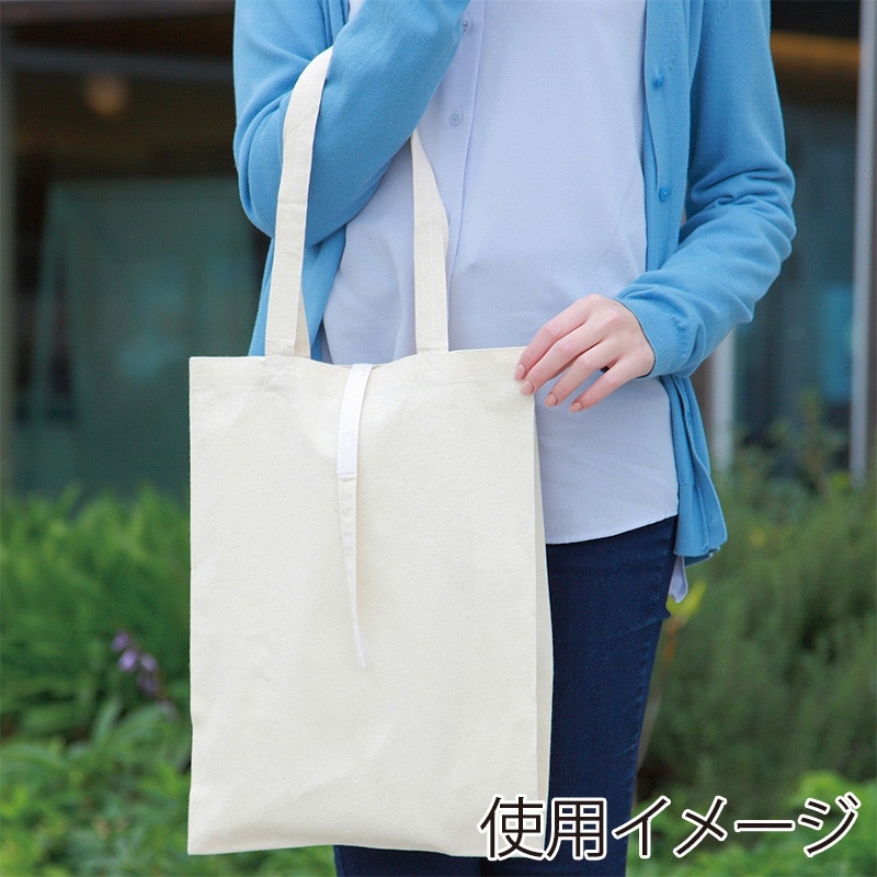 遠東商会 コットンレジ袋 Mサイズ 117-C 1袋(ご注文単位200袋)【直送品】