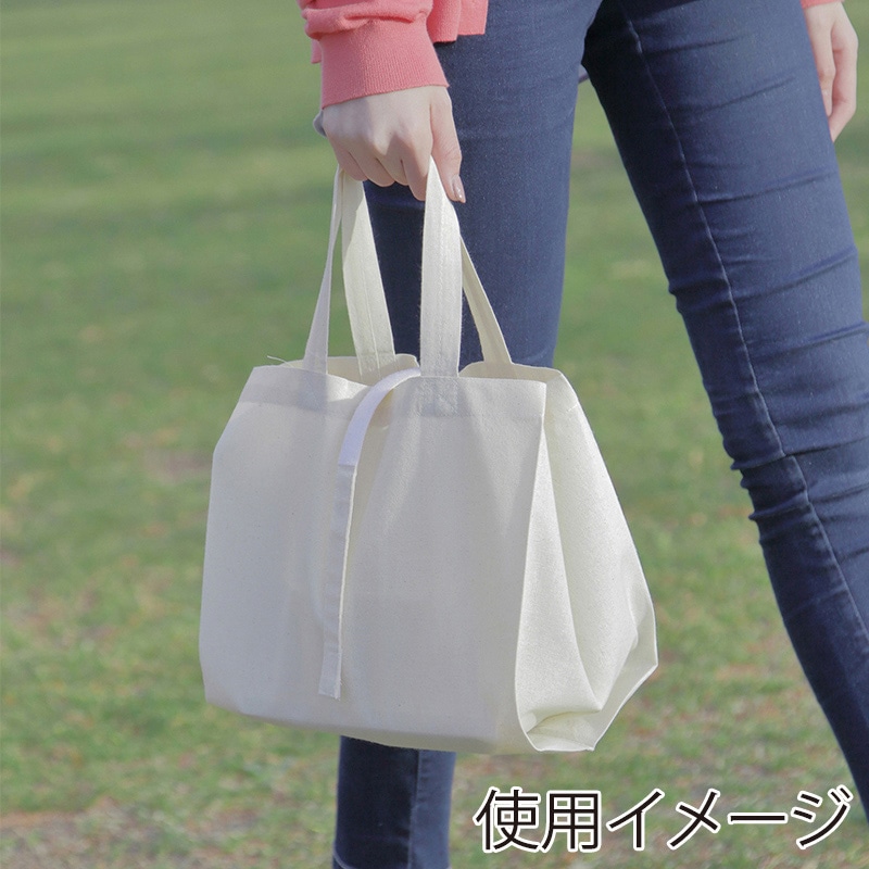 遠東商会 コットンコンビニ袋 Lサイズ 119-C 1袋（ご注文単位200袋）【直送品】