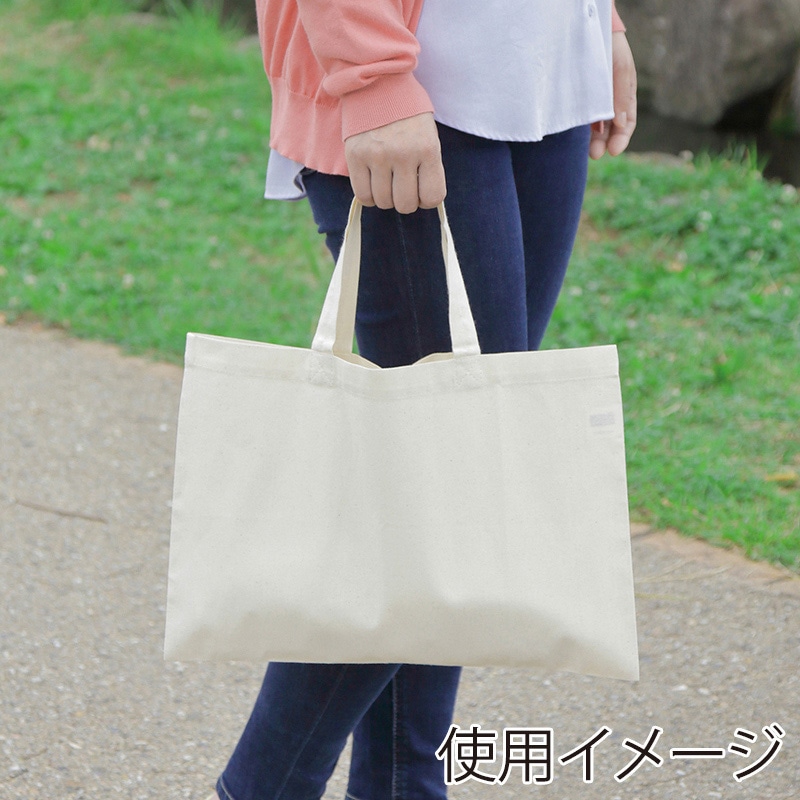 遠東商会 B4エコバッグ 横型 123-C 1枚（ご注文単位200枚）【直送品】