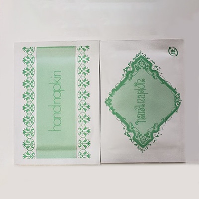 増田紙工 紙おしぼり　おてふき レギュラー No.2 500枚/袋（ご注文単位10袋）【直送品】