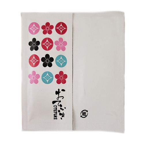 増田紙工 紙おしぼり　おてふき スリム No.503　家紋 500枚/袋（ご注文単位10袋）【直送品】