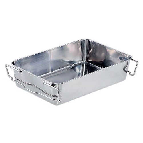 赤川器物製作所 AG 18-8 運搬バット 2枚取 003410002 1個(ご注文単位1個)【直送品】