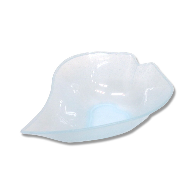 ニシキ プラスチック皿 ほほえみ PP 13 ラメブルー 25枚/袋（ご注文単位16袋）【直送品】