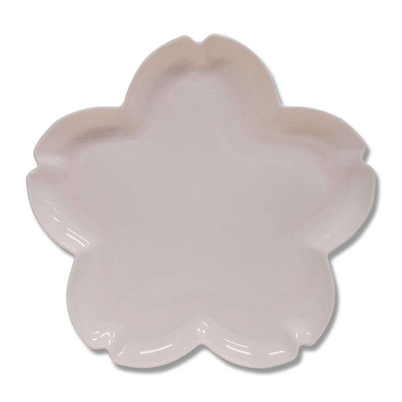 ニシキ プラスチック皿 いろどり 30 ピンク 5枚/袋（ご注文単位16袋）【直送品】