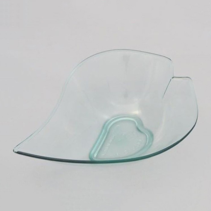 ニシキ プラスチック皿 ほほえみ PS 13 エメラルドグリーン 25枚/袋（ご注文単位16袋）【直送品】