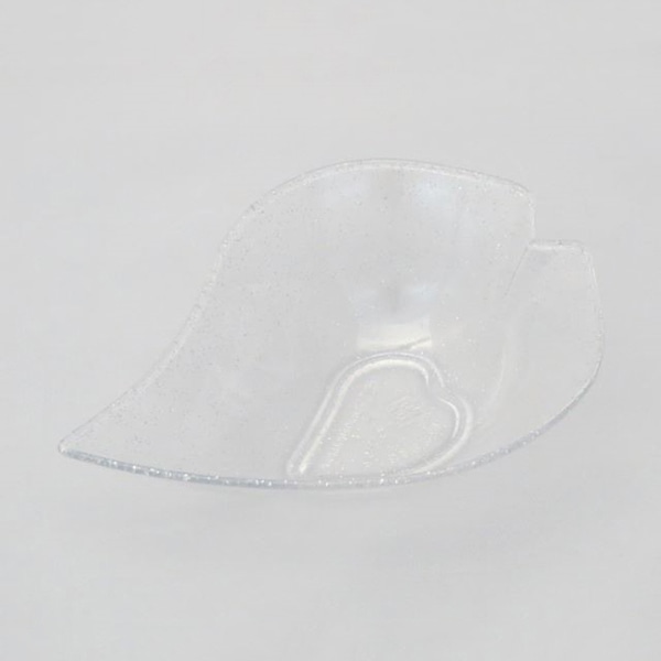 ニシキ プラスチック皿 ほほえみ PS 13 ラメ・シルバー 25枚/袋（ご注文単位16袋）【直送品】