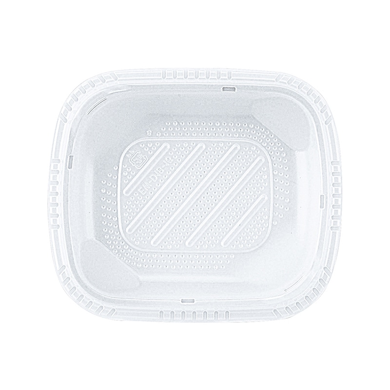 アヅミ産業丼容器 角丼 中皿 EW-D18-16 ナチュラル 50枚/1袋(ご注文単位12袋)【直送品】