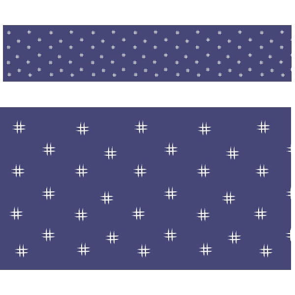 アルファ ビニール幕 60cm×50m かすり柄 紺 PA8-1067 1本（ご注文単位1本）【直送品】