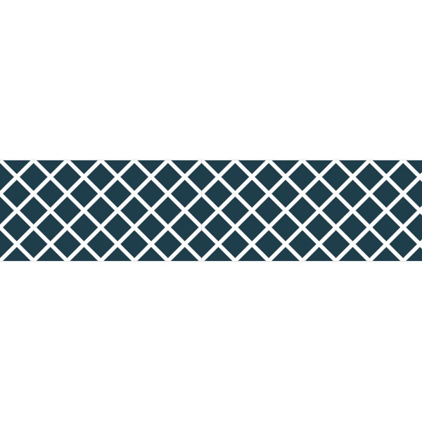 アルファ ビニール幕 45cm×50m 格子柄 PC8-0861 1本（ご注文単位1本）【直送品】