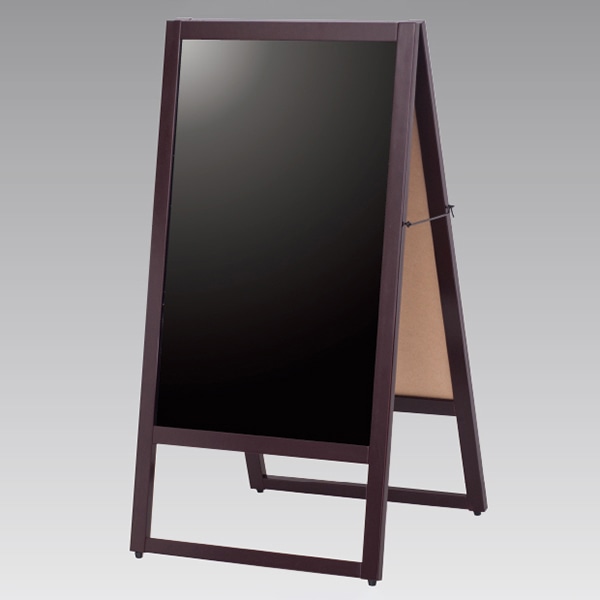 アルファ マーカー用スタンド看板 両面 KB8-0386BR 1台(ご注文単位1台)【直送品】