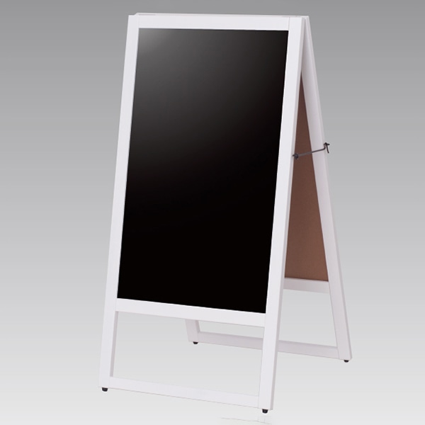 アルファ マーカー用スタンド看板 両面 KB8-0386W 1台(ご注文単位1台)【直送品】