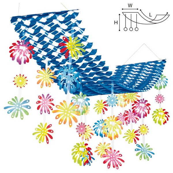 アルファ バリュー花火プリーツハンガー SV2-1009 1個（ご注文単位1個）【直送品】