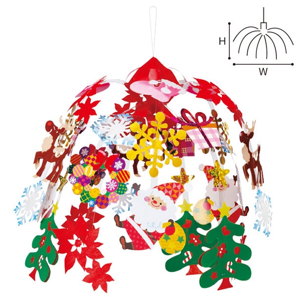 アルファ クリスマスキャロルセンター TA5-2076 1個(ご注文単位1個)【直送品】