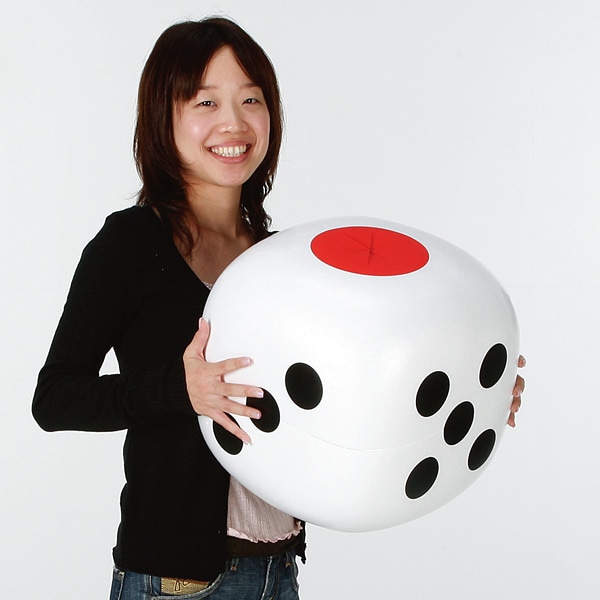 アルファ イベント用品 コロコロサイコロ ビックサイズ XT8-0034 1個(ご注文単位1個)【直送品】