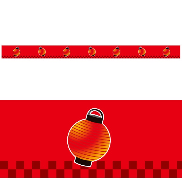 アルファ レールPOP 提灯 BH8-1188 1パック（ご注文単位5パック）【直送品】