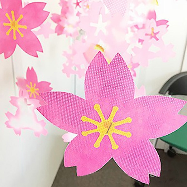 アルファ 舞い桜2連プリーツハンガー TQ1-1011 1個(ご注文単位1個)【直送品】