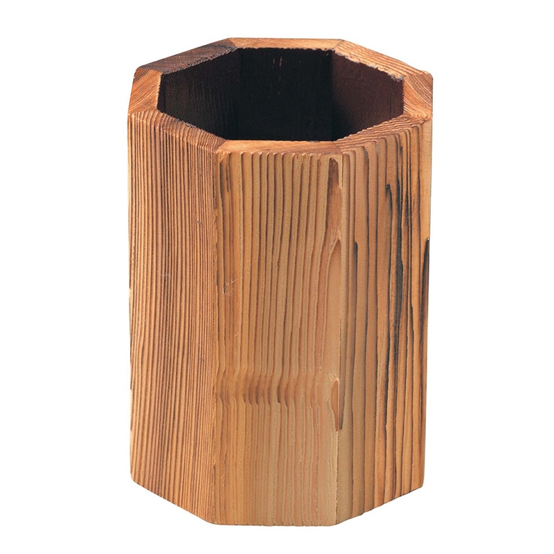 雅漆工芸 ネズコ　八角　はし立て   1個（ご注文単位1個）【直送品】