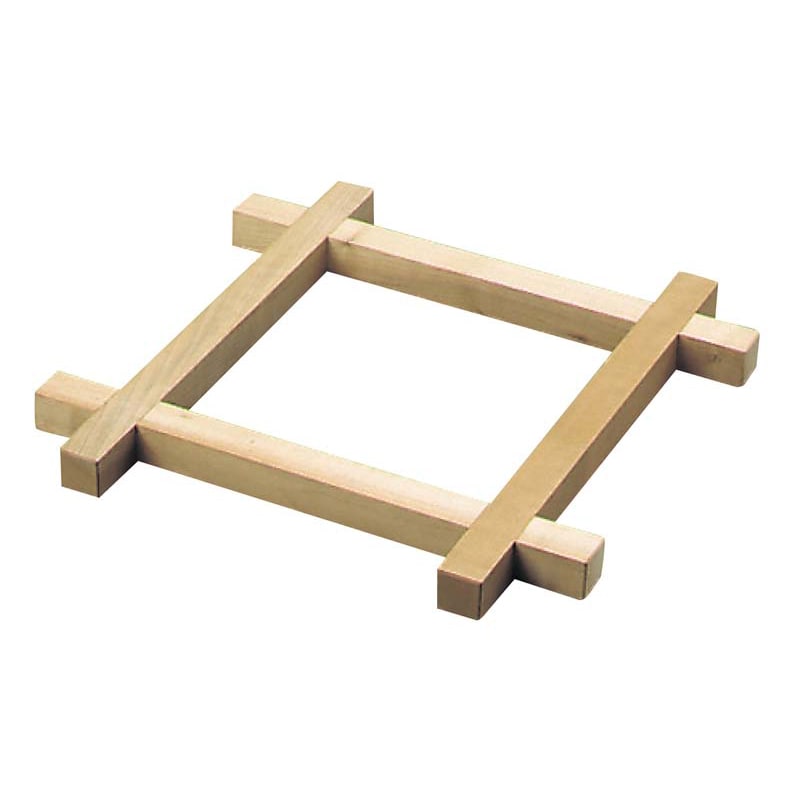 雅漆工芸 木製 だしこし用 井ゲタ 450×450 1個(ご注文単位1個)【直送品】